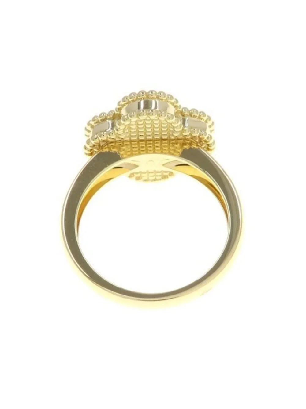 Van Cleef & Arpels Vintage Alhambra Ring Mother of Pearl